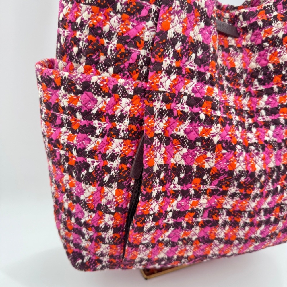 Vera Bradley Cotton Hadley East West Tote Bag - Picture 5 of 12